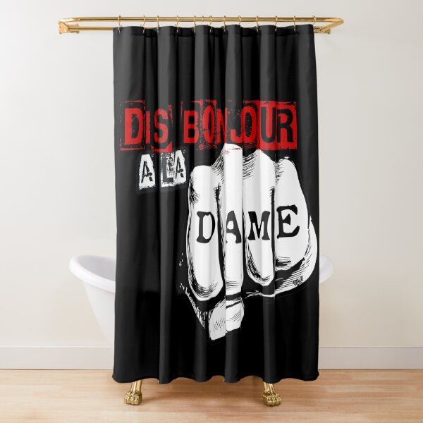 Educate yourself by Monsterz Tea Party Shower Curtain