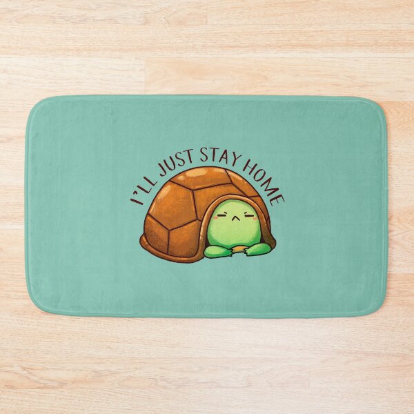 Item preview, Negative Turtle: I'll just stay home  designed and sold by michelledraws.