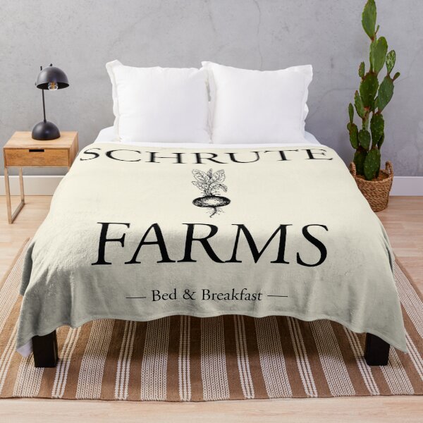 Schrute Farms Throw Blanket