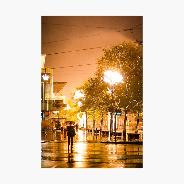 The Crown Casino Fire Photographic Print