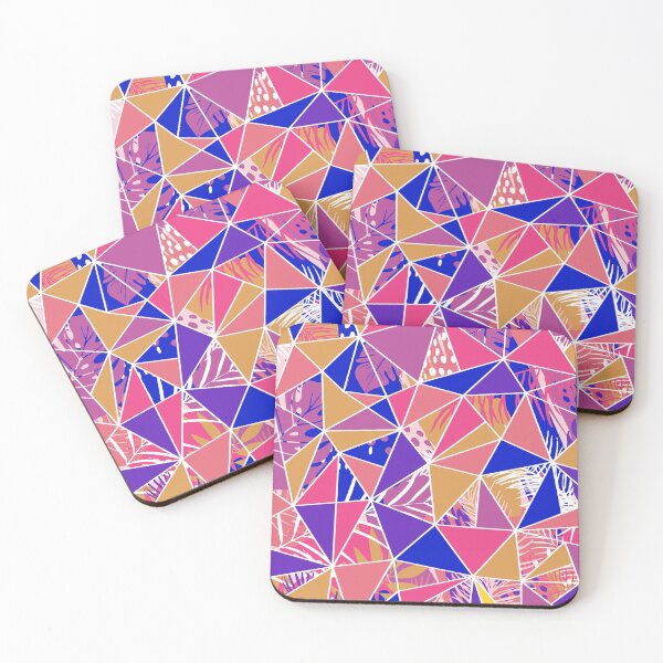 Item preview, Geometric Abstract Tropical Pattern, Bold Colorful Summer designed and sold by meggydesigns.