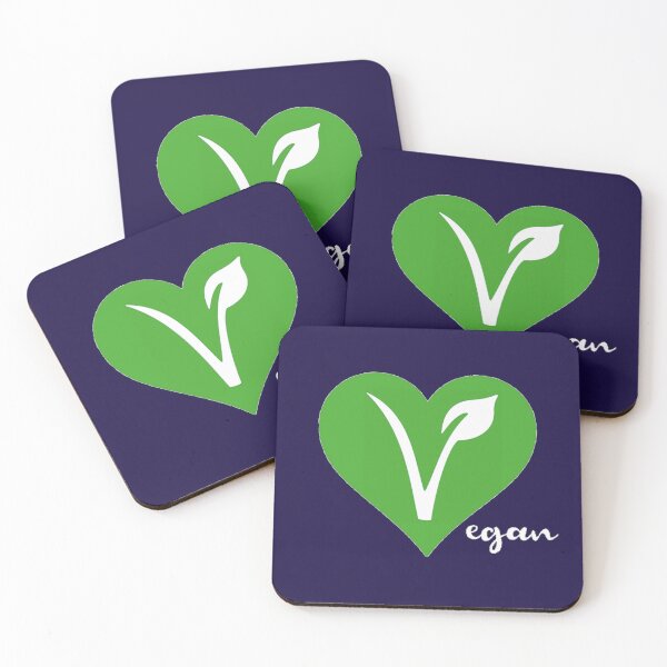 Item preview, Love Vegan (white text) designed and sold by TheNobleGent.