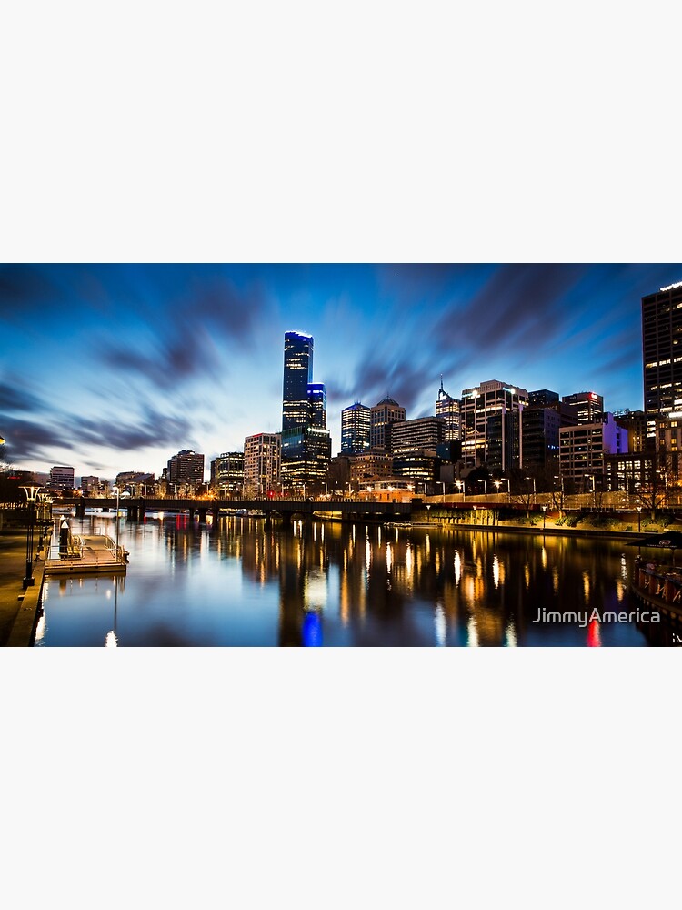 Thumbnail 3 of 3, Photographic Print, Melbourne Cityscape designed and sold by JimmyAmerica.