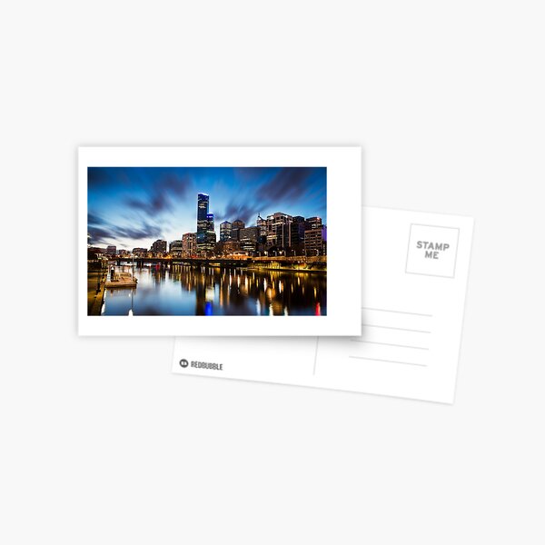 Melbourne Cityscape Postcard