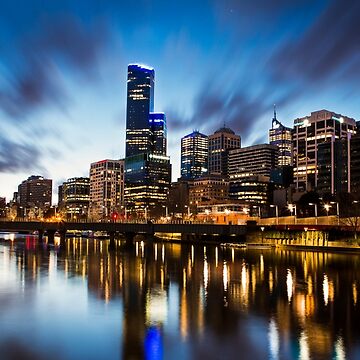Artwork thumbnail, Melbourne Cityscape by JimmyAmerica