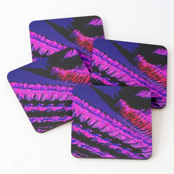 Item preview, 3D Vaporwave Square Artwork designed and sold by CharlieCreator.