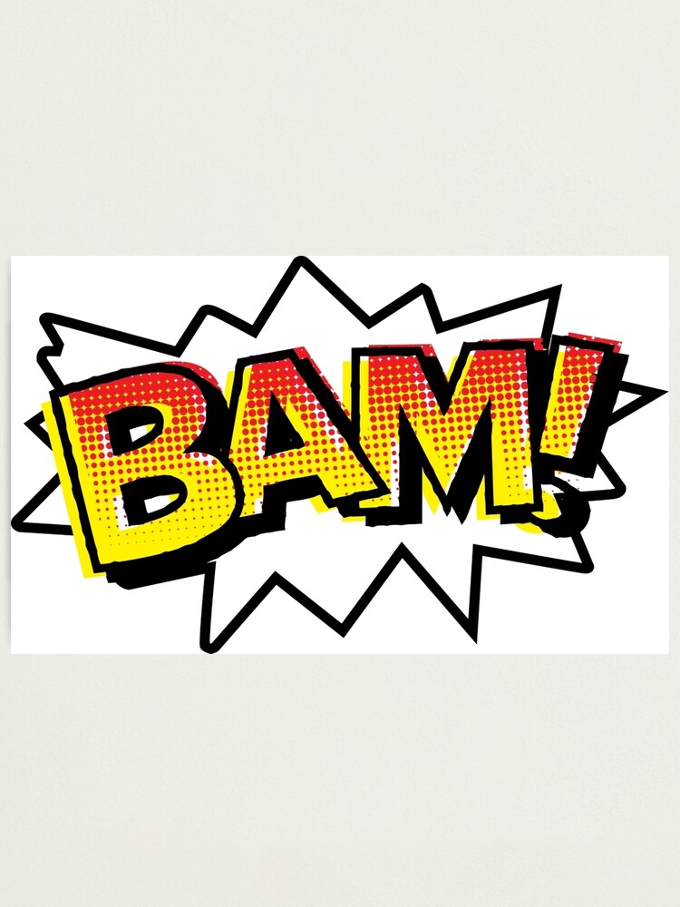 BAM! Comic Onomatopoeia