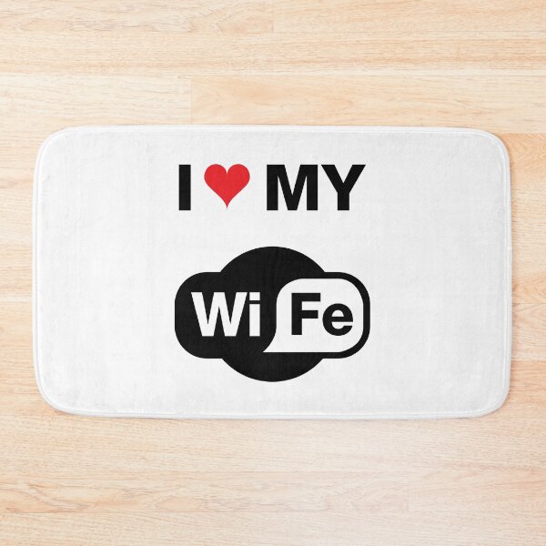 Item preview, I love my Wife (WiFI) designed and sold by DCornel.