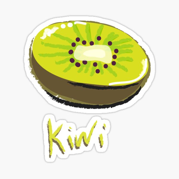 Fun kiwi Sticker