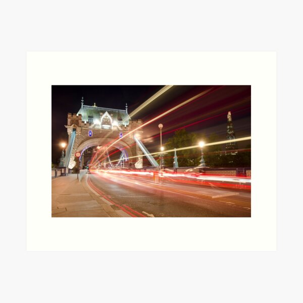 Item preview, Tower Bridge at night, London designed and sold by avresa.