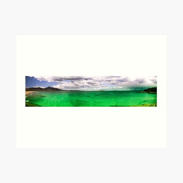Hazzard Beach Art Print