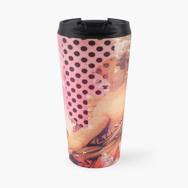 Distressed Angel Travel Mug