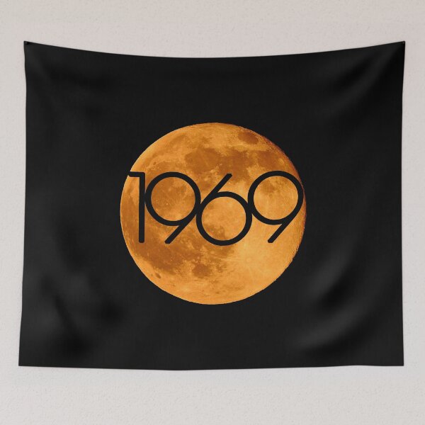 Aperçu de l'œuvre 50ème anniversaire de la mission Apollo 11, 1969-2019 créée et vendue par MagicBoutique.
