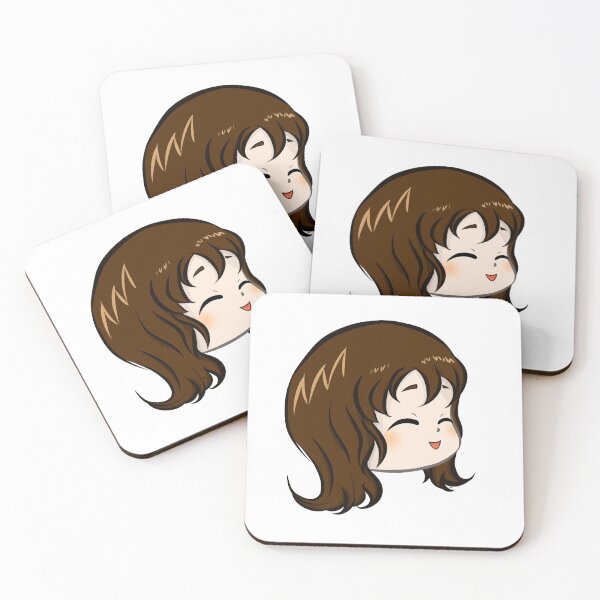 Aperçu de l'œuvre Souriant Brunette Chibi créée et vendue par SoybeanTomato.