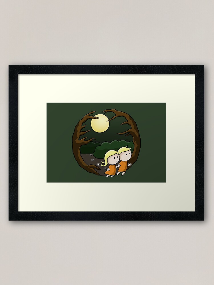 Alternate view of Lost In The Forest Framed Art Print