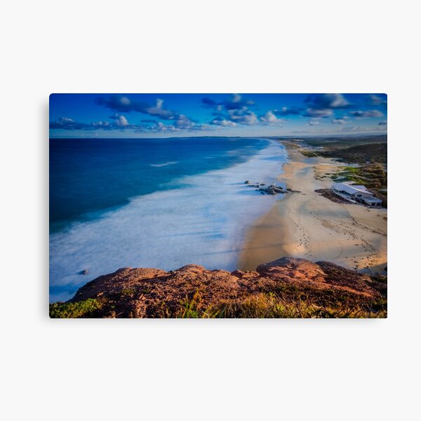 Redhead Beach from the Bluff Canvas Print