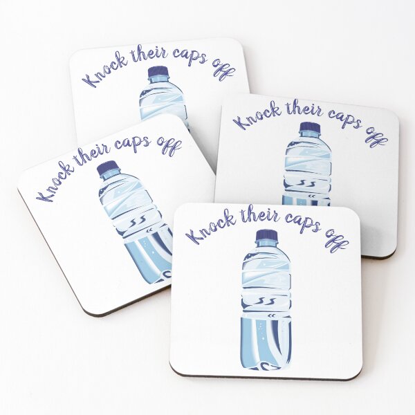 Item preview, Knock Their Caps Off - Bottle Cap Challenge designed and sold by awkwarddesignco.