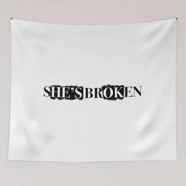 Item preview, She’s Broken / He’s ok designed and sold by Olivia Ossege.