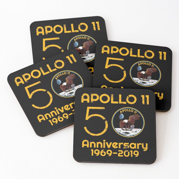 Item preview, Apollo 11 Mission 50th Anniversary Moon Landing designed and sold by MagicBoutique.