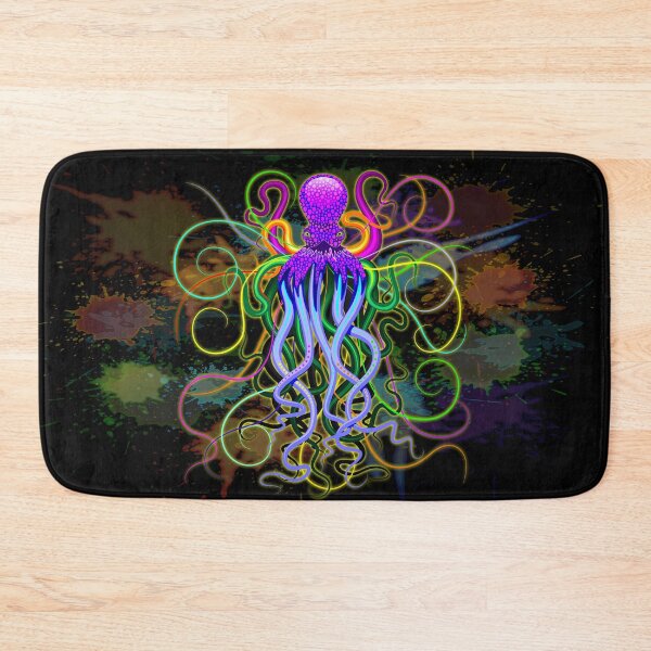 Item preview, Octopus Psychedelic Luminescence designed and sold by BluedarkArt.