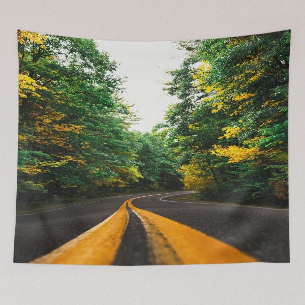 Item preview, green road in new england designed and sold by franckreporter.