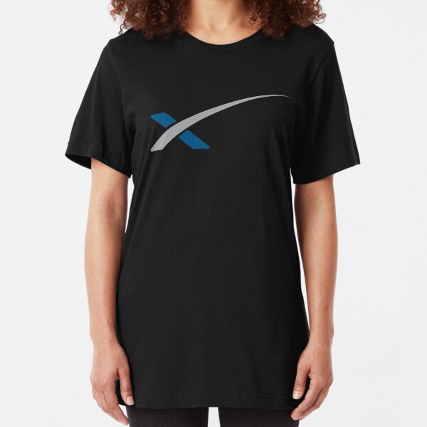 SPACEX LOGO Slim Fit T-Shirt
