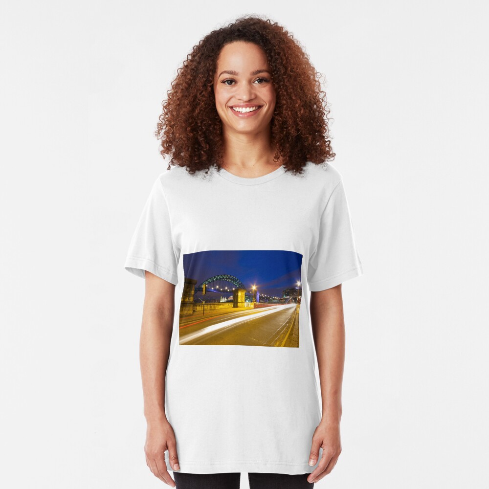 Swing Bridge Headlights Slim Fit T-Shirt