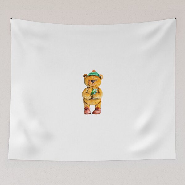 Item preview, Teddy Bear in Boots and Bobble Hat designed and sold by Layerform.