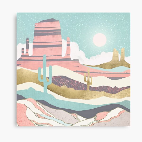 Desert Sun Canvas Print