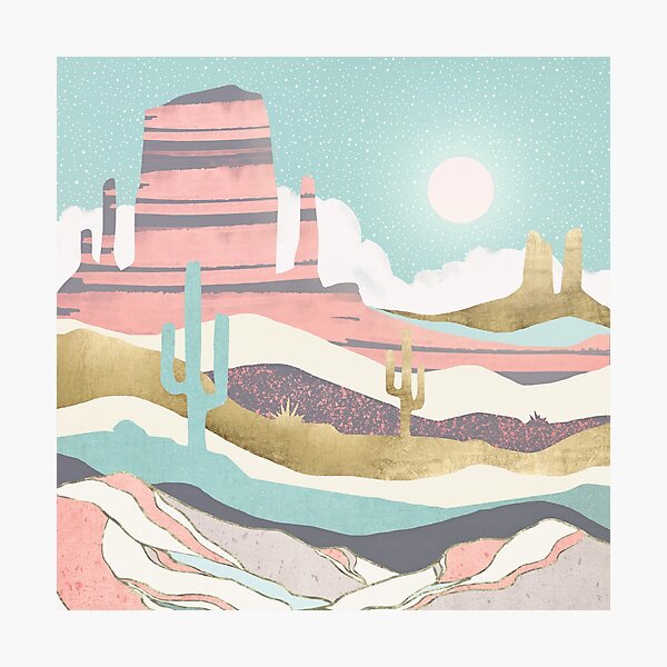 Desert Sun Photographic Print