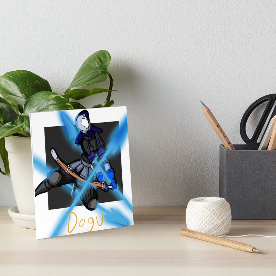 Item preview, Art Board Print designed and sold by Samurai-Smack.