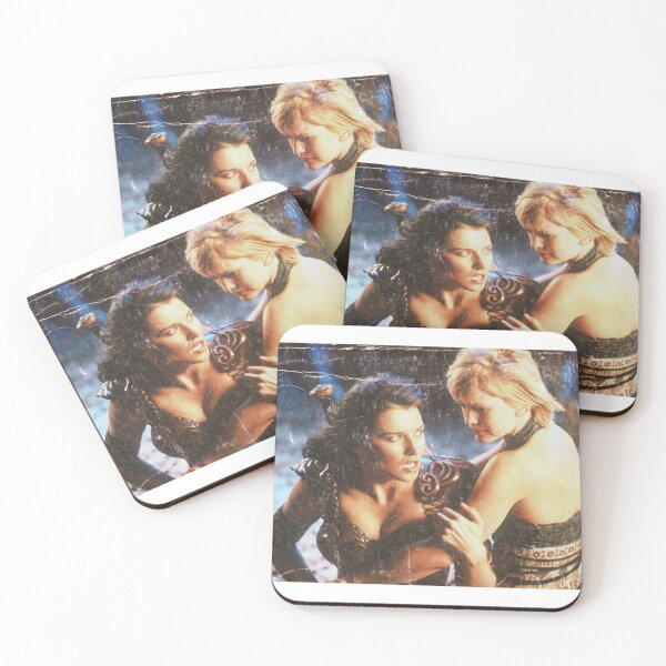 Item preview, Xena and Gabrielle vintage art designed and sold by Ilustra Club.