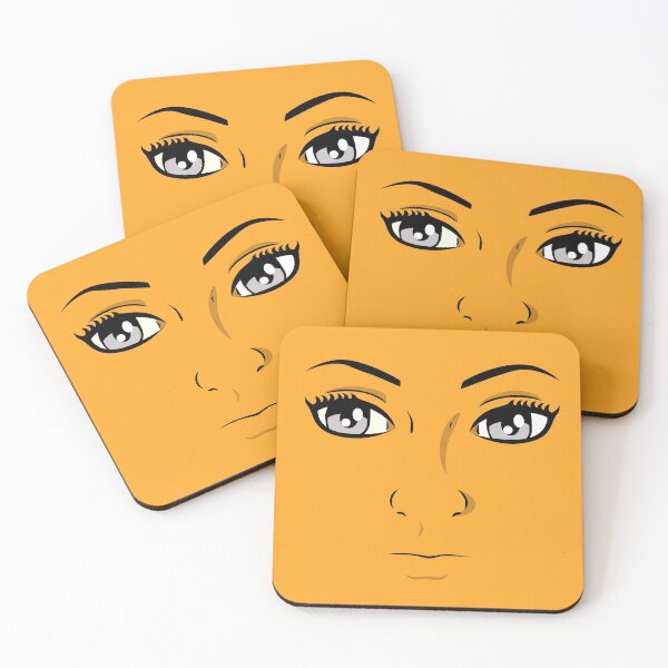 Item preview, Female face designed and sold by delightedtodraw.