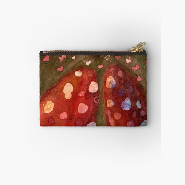 Item preview, love is all around watercolor toadstools valentine designed and sold by rysunki-malunki.