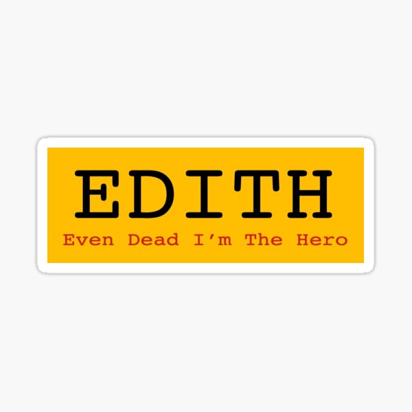 EDITH Sticker