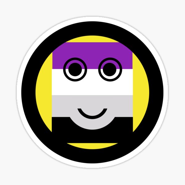 Asexualise Asexual Emoji Asexual Flag Asexual Smiley T Shirt Sticker For Sale By Asexualise