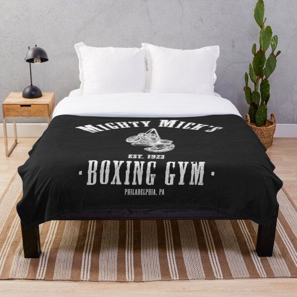 Mighty Micks Boxing Gym Throw Blanket
