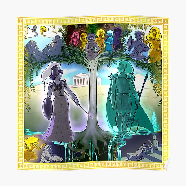 Athena's Tapestry Poster