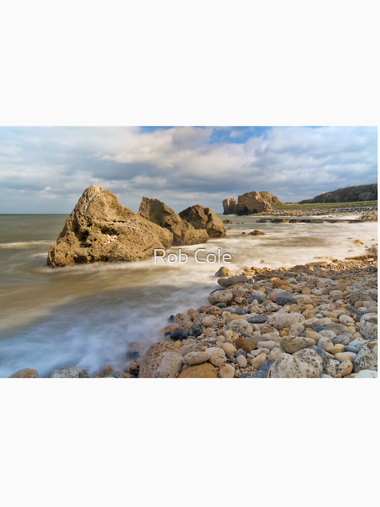 Incoming Tide at Trow Quarry Beach, South Shields, Tyne and Wear by robcole