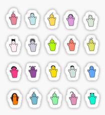 cute hugs Sticker