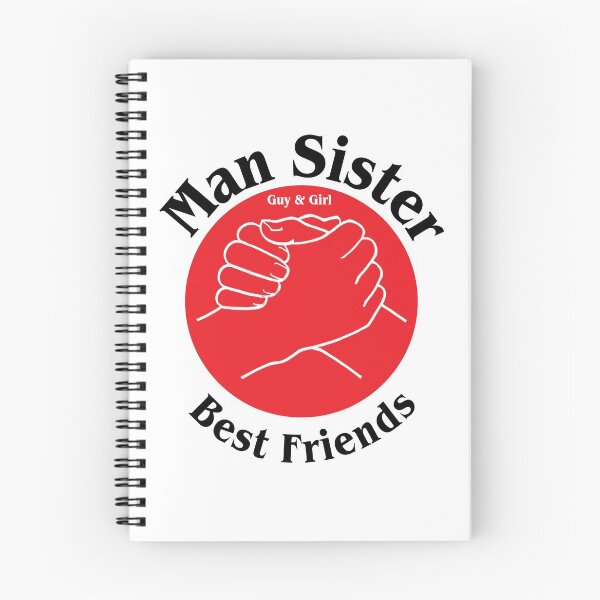 Item preview, Man Sister Best Friends Shirt - Guy & Girl Best Friends t shirt -  Guy & Girl Best Friends t-shirt - Him & Her Best Friends designed and sold by happygiftideas.