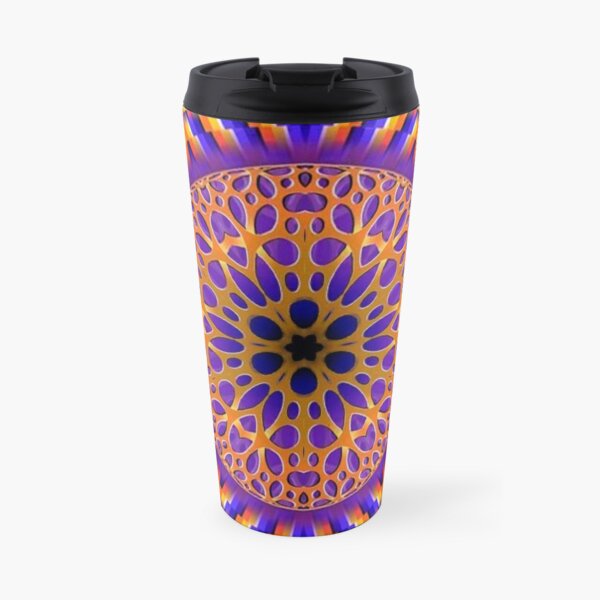 Scintillating #Illusion: #Psychedelic #Orb Appears to #Rotate Travel Mug