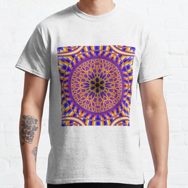 Scintillating #Illusion: #Psychedelic #Orb Appears to #Rotate Classic T-Shirt