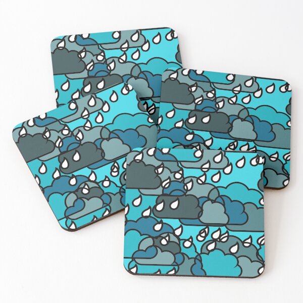 Item preview, blue rain clouds designed and sold by fgood.