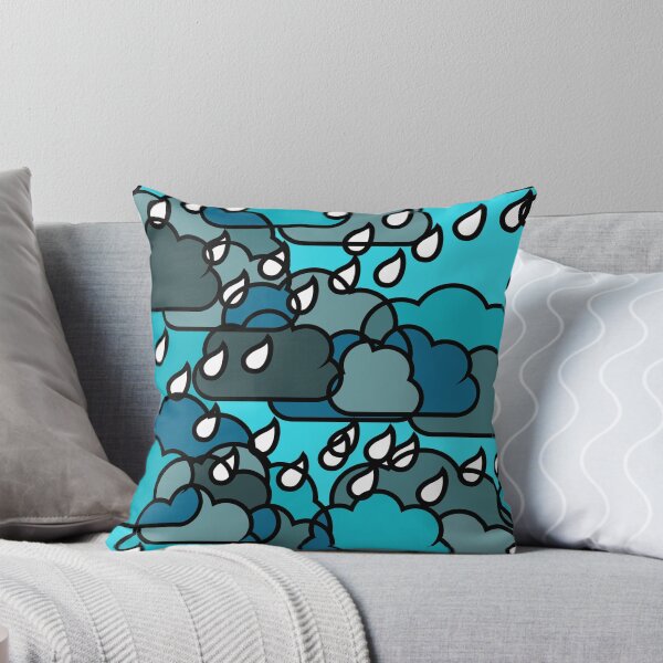 Item preview, blue rain clouds designed and sold by fgood.