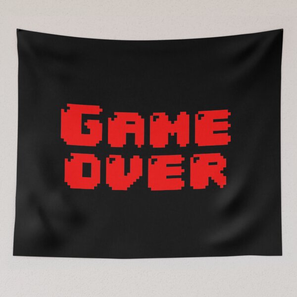 Item preview, Game Over 8 bit designed and sold by ApparelFactory.