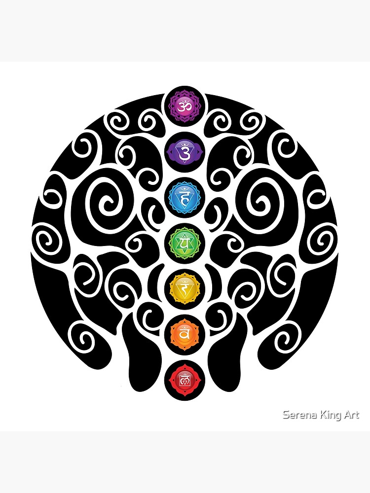 Chakra Lady Tree - WO Art Board Print for Sale by Serena King