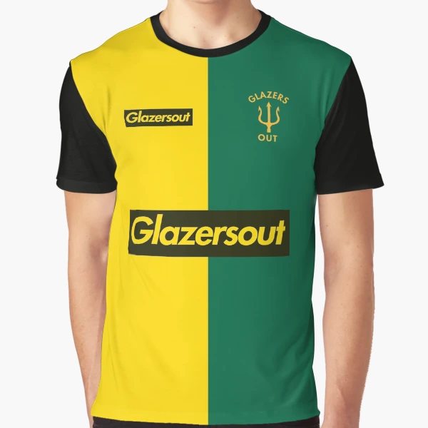 manchester united jersey green and yellow