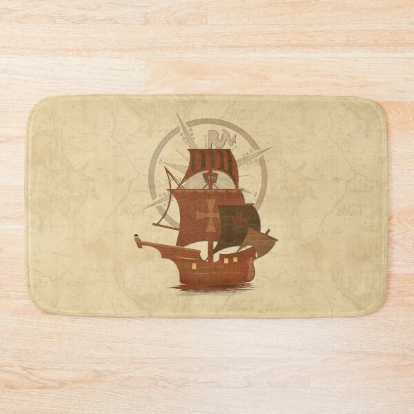 Item preview, Pirate Mystery Ship designed and sold by bohemianbound.