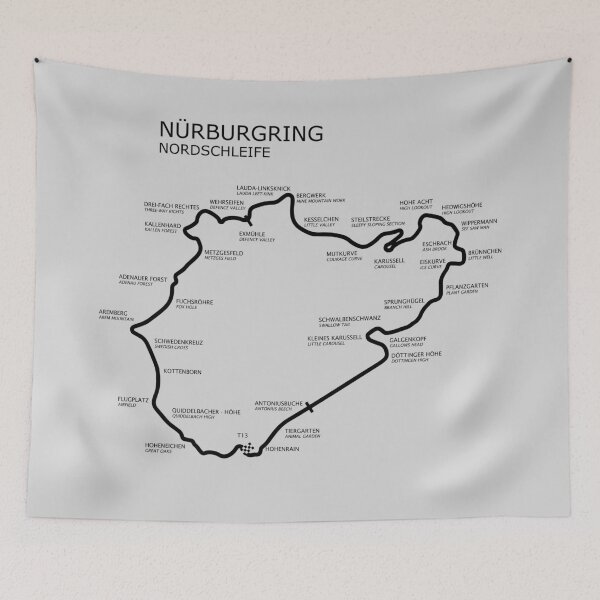Item preview, The Nurburgring - Nordschleife designed and sold by rogue-design.
